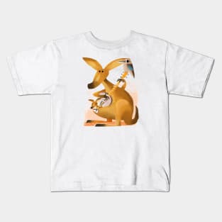 Kangaroo Kookaburra Kids T-Shirt